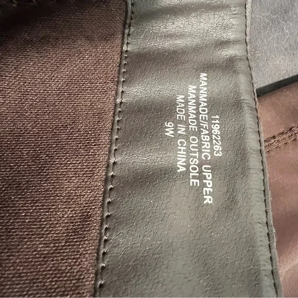 Torrid Brown Faux Leather Quilted Strappy Over Knee-High Boot Size 9W. - Picture 4 of 12